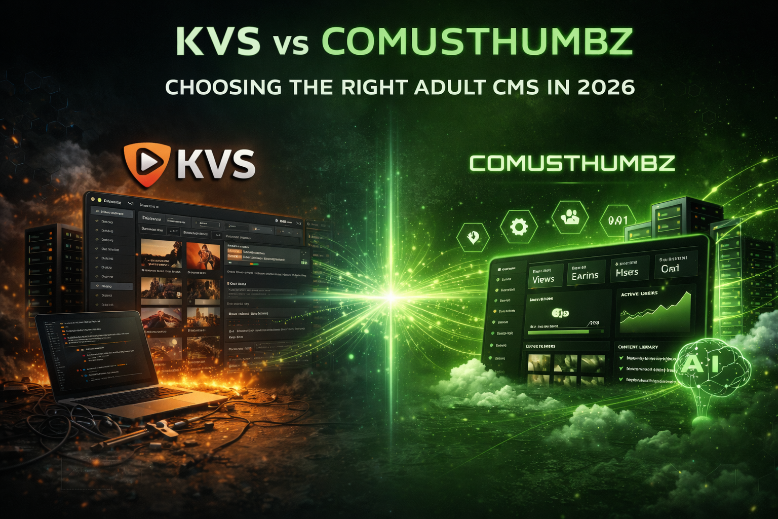 KVS vs ComusThumbz: Choosing the Right Adult CMS in 2026