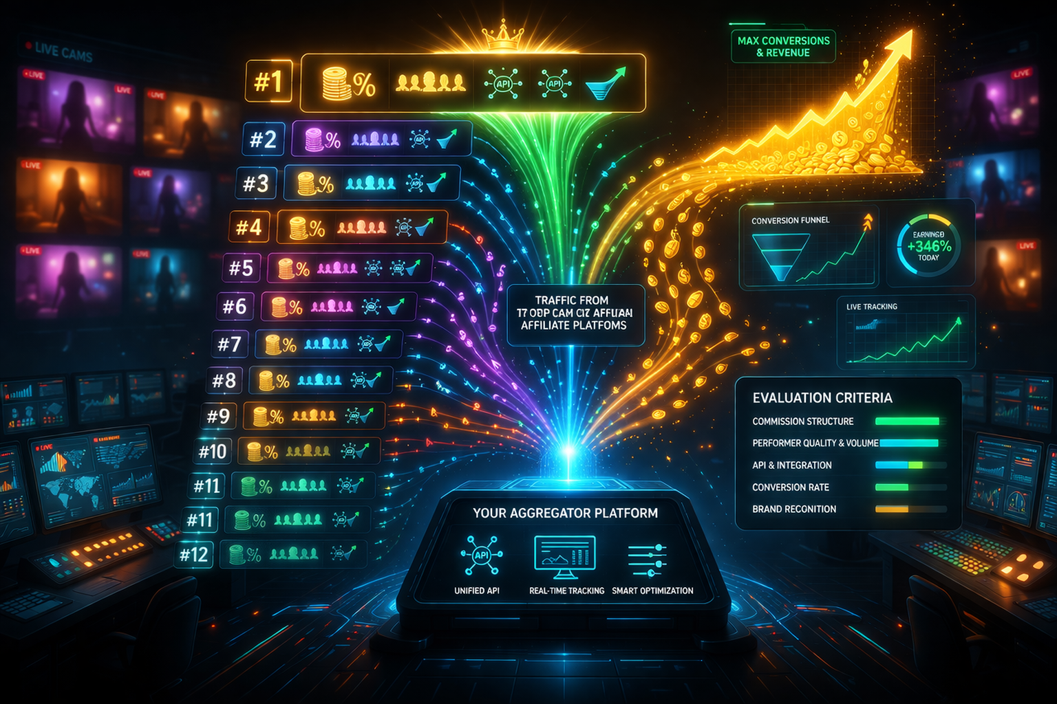 The 12 Best Cam Affiliate Programs Ranked for 2026