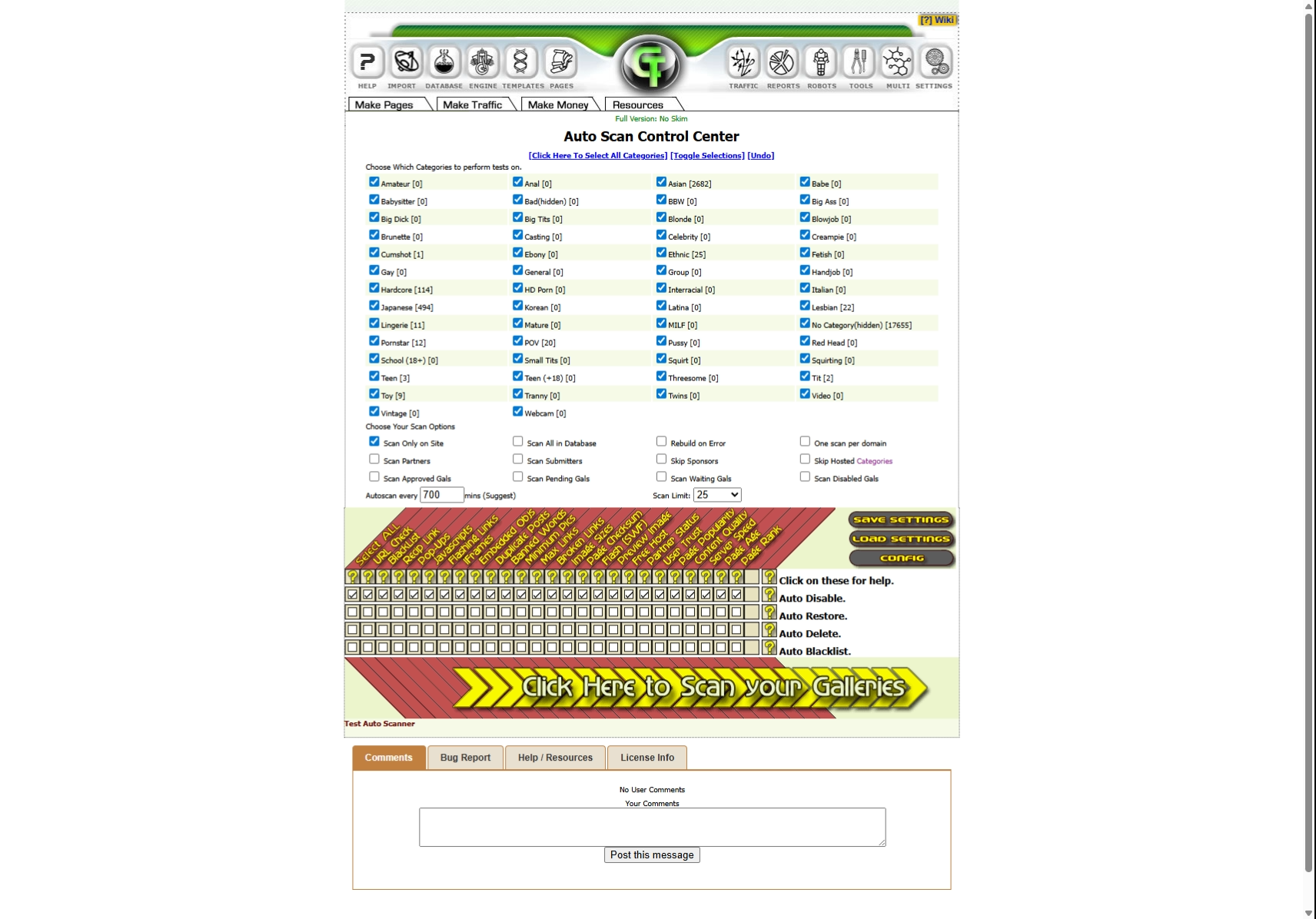 ComusThumbz Original Gallery Scanner