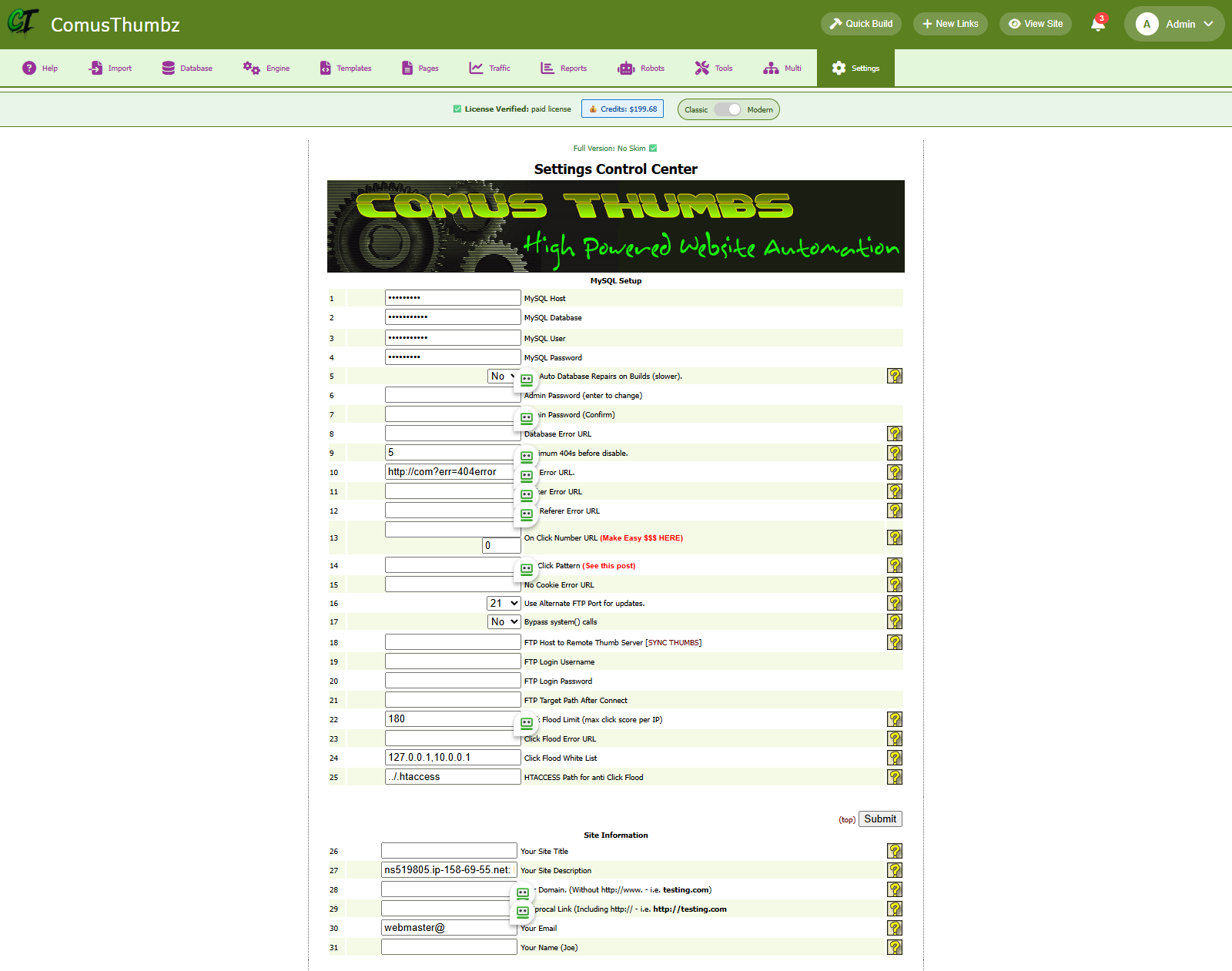 Traffic Reports Dashboard Thumb