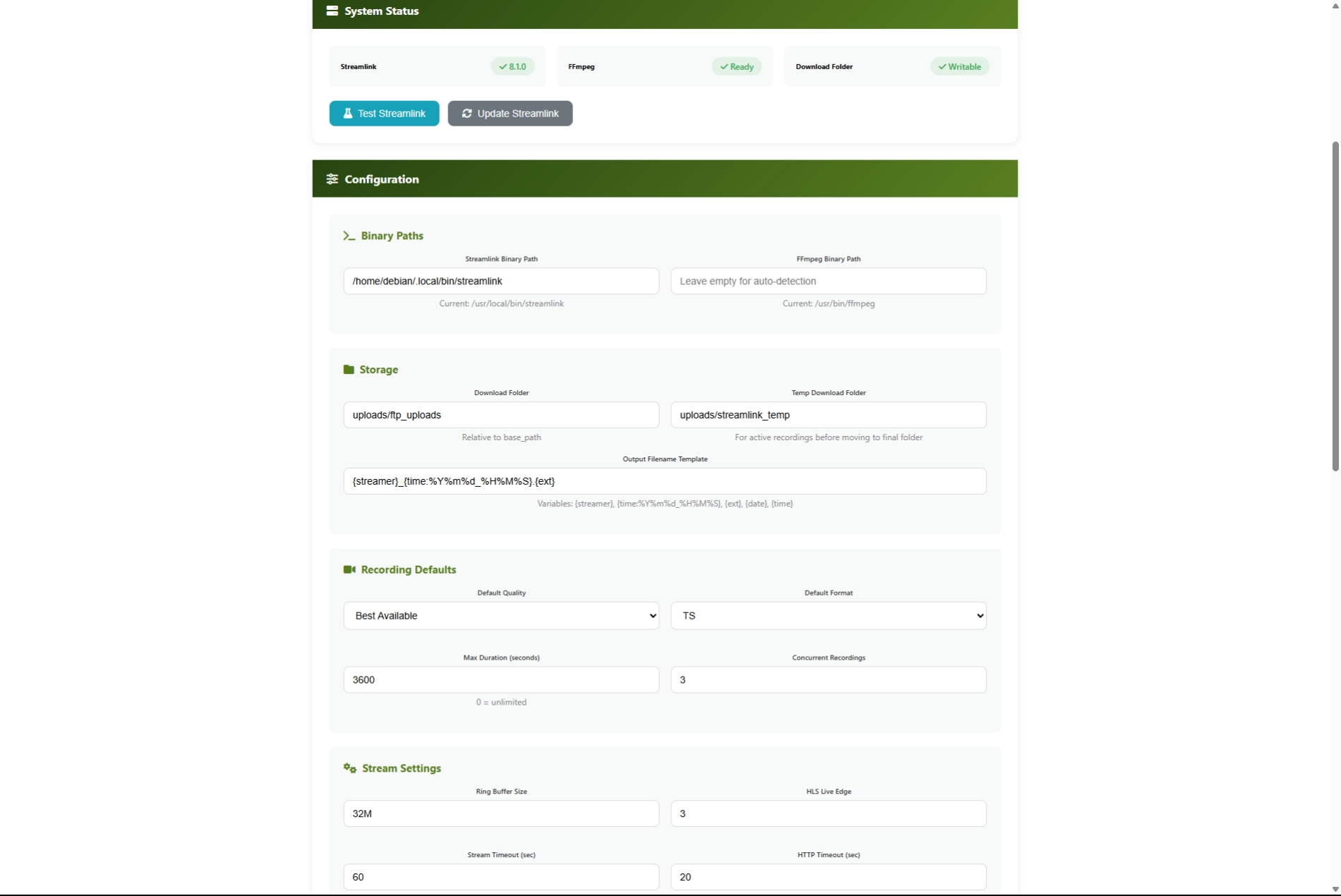 Record Live Streams - Streamlink